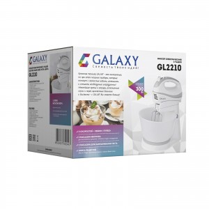 Миксер Galaxy GL2210 электрический (300Вт)