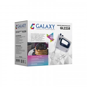 Миксер электрический Galaxy GL2218 (300Вт, 5 скоростей)