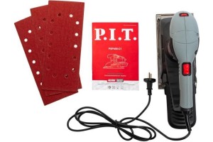 Плоскошлифовальная машина P.I.T PSP 400-C1 (400Вт, подошва 230*115мм, 6000-11000 ход/мин)
