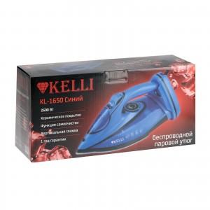 Утюг Синий Kelli KL-1650С